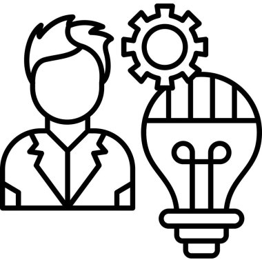 iş fikri yenilik simgesi