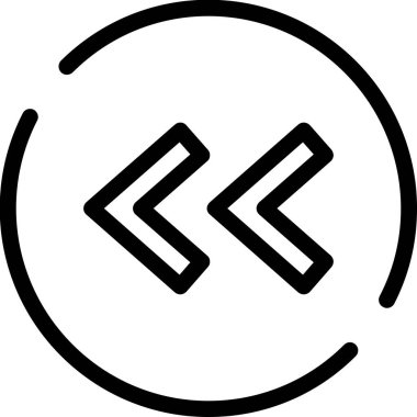 ok yönü konum simgesi ana hat biçiminde