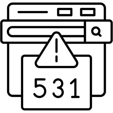 veri koruma sunucusu simgesi ana hat biçiminde