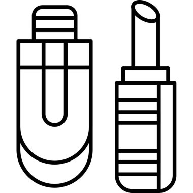 Tırnak cilası ikonu. Beyaz arkaplanda izole edilmiş web tasarımı için özet tırnak cilası vektör simgesi