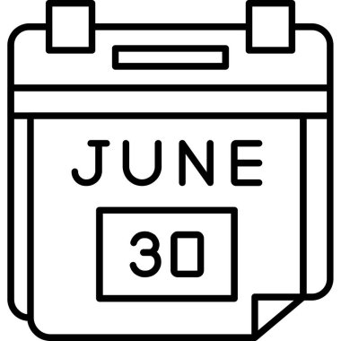 Takvim simgesi tasarımı, vektör illüstrasyonu