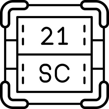 seo modern simgesinin vektör illüstrasyonu