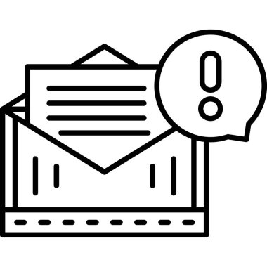 Zarf e-posta iletisi simgesi