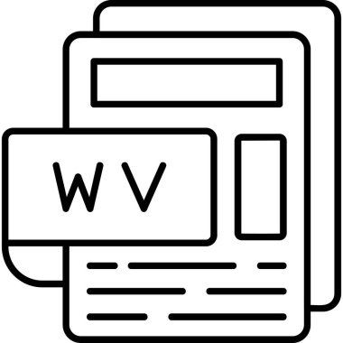 dosya adı simgesi, vektör illüstrasyonu