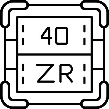 Dijital b modern simgesinin vektör illüstrasyonu