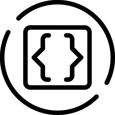 Modern b 'nin vektör illüstrasyonu