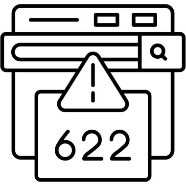 Veri merkezi. Web simgesi basit tasarım