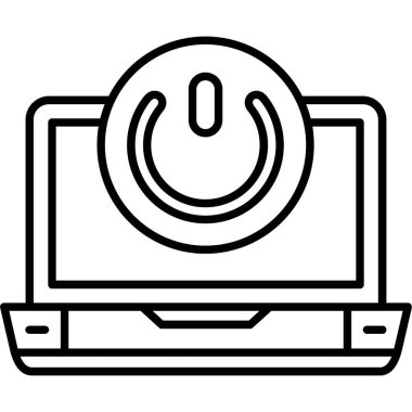 Kolayca değiştirebilen ya da düzenleyebilen bilgisayar dizüstü bilgisayar vektör simgesi