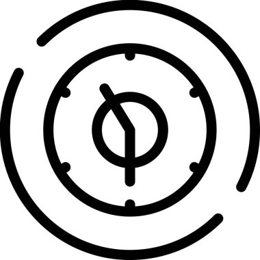 hedef simge vektör illüstrasyonu