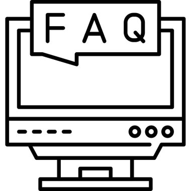 Soru işareti olan dizüstü bilgisayar