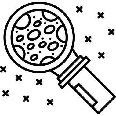 Arama büyüteç simgesini