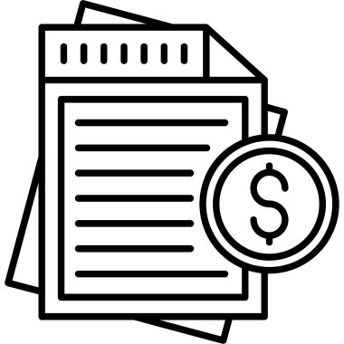 para simgesi vektör illüstrasyonu