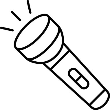Karaoke mikrofon simgesi, vektör illüstrasyonu