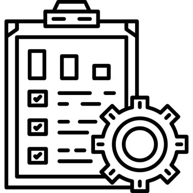 belge simgesi. Basit tasarım