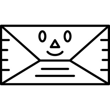 Çizgi film karakterinin vektör çizimi