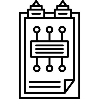 İşlemci. Web simgesi basit tasarım