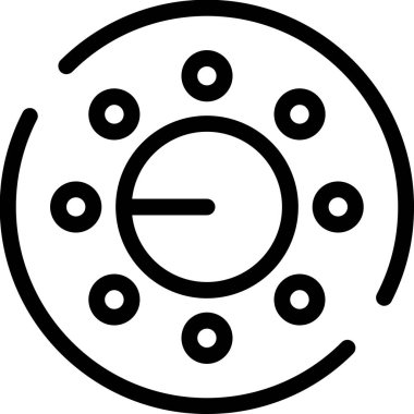 ağ web simgesi basit illüstrasyon