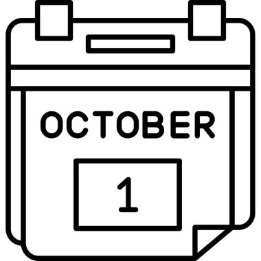 Takvim simgesi vektör illüstrasyonu