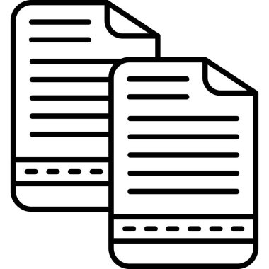 Dosya. Web simgesi basit tasarım