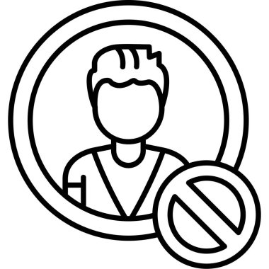 Sigara içen adam simgesi yok, taslak biçimi