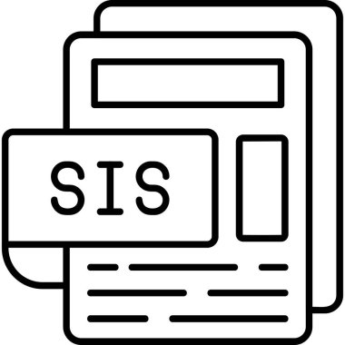 dosya adı simgesi vektör illüstrasyonu