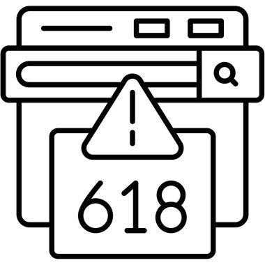 veri kodu vektör çizgisi simgesi