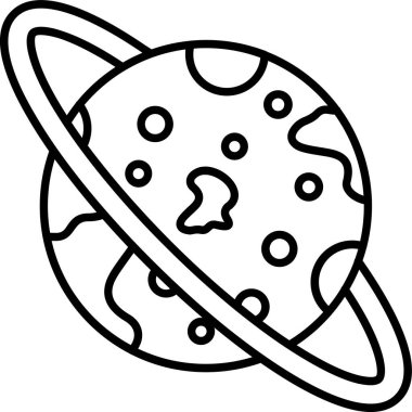 boşluk simgesi, vektör illüstrasyonu