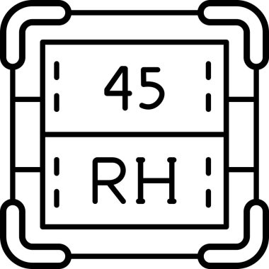 Bir h 36 saat simgesinin gösterimi