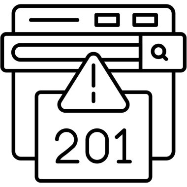 Takvim simgesi vektör illüstrasyonu