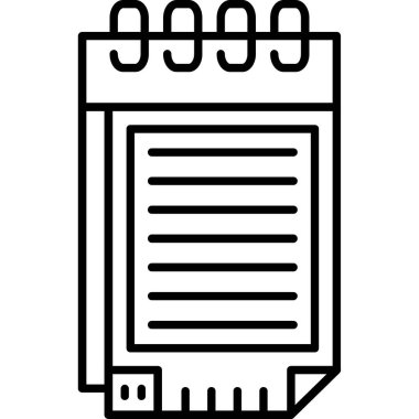 Takvim simgesi, vektör çizimi