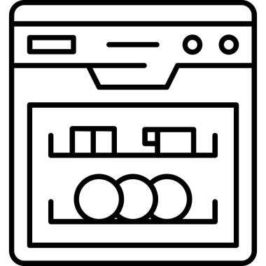 İnternet web simgesi basit vektörü. Web sayfası. bilgisayar arayüzü