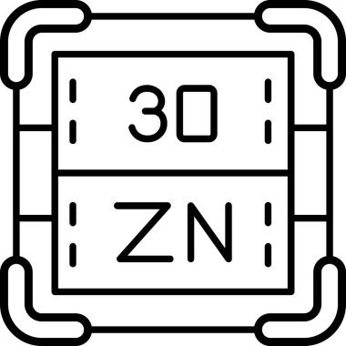 zzz zzz simgesi, vektör illüstrasyonu