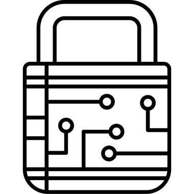 veri kilidi simgesi, özet biçimi