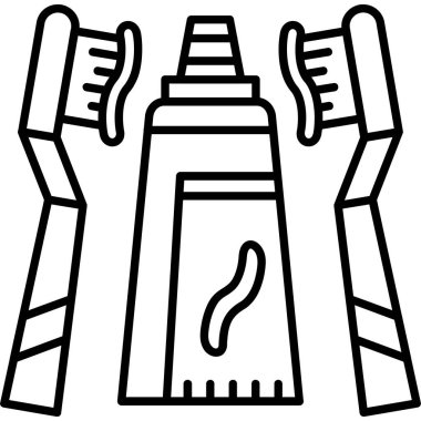 Saç kurutma simgesi, taslak biçimi