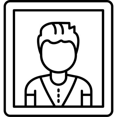 Yönetici simgesi vektör illüstrasyonu