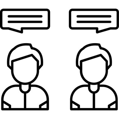 Müşteri geribildirim vektörü simgesi