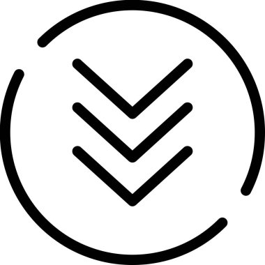 Kontrol simgesinin vektör illüstrasyonu