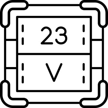 Takvim simgesinin vektör illüstrasyonu