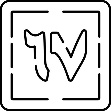 Anahat biçiminde hayvan yazdırma simgesi