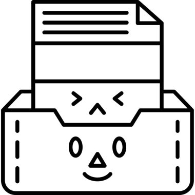 dosya simgesi, vektör illüstrasyonu