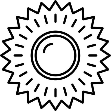 Güneş Sistemi. Web simgesi vektör tasarımı