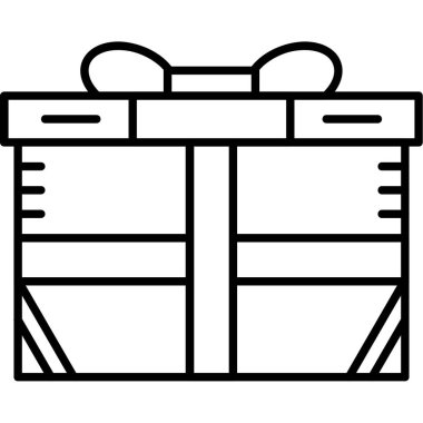 Kutu. Web simgesi basit tasarım