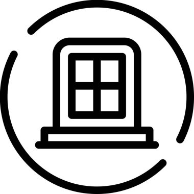 Ev. Web simgesi basit tasarım