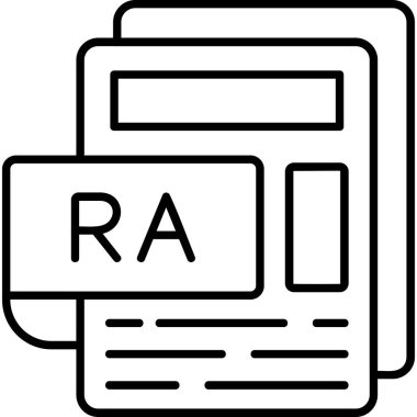 dosya adı simgesi vektör illüstrasyonu