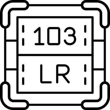 Seo modern simgesi için vektör illüstrasyonu