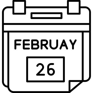 14 Şubat 'ta tek bir gün simgesi ile randevu