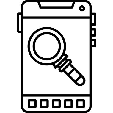 cep telefonu vektör simgesi kolayca düzenlenebilir ya da değiştirilebilir