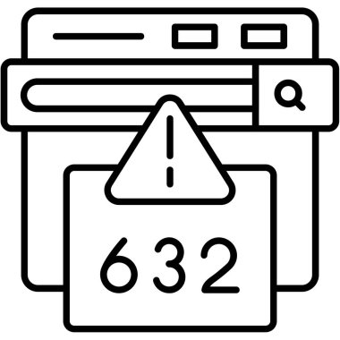 veri merkezi simgesi vektör illüstrasyonu