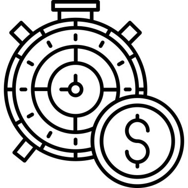 saat simgesi vektör illüstrasyonuName