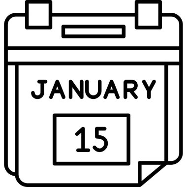 Tarih simgesi dizaynlı takvim